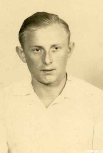 Jack (Icek) Nierób (photo taken after the end of World War II)